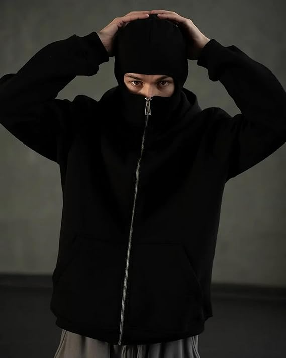 Black Ninja Hoodie For Men