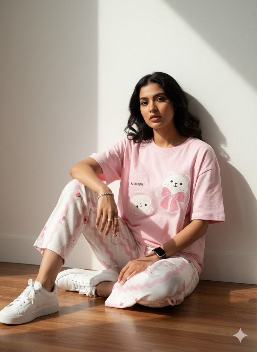 Soft Cotton PJ Suit - P12