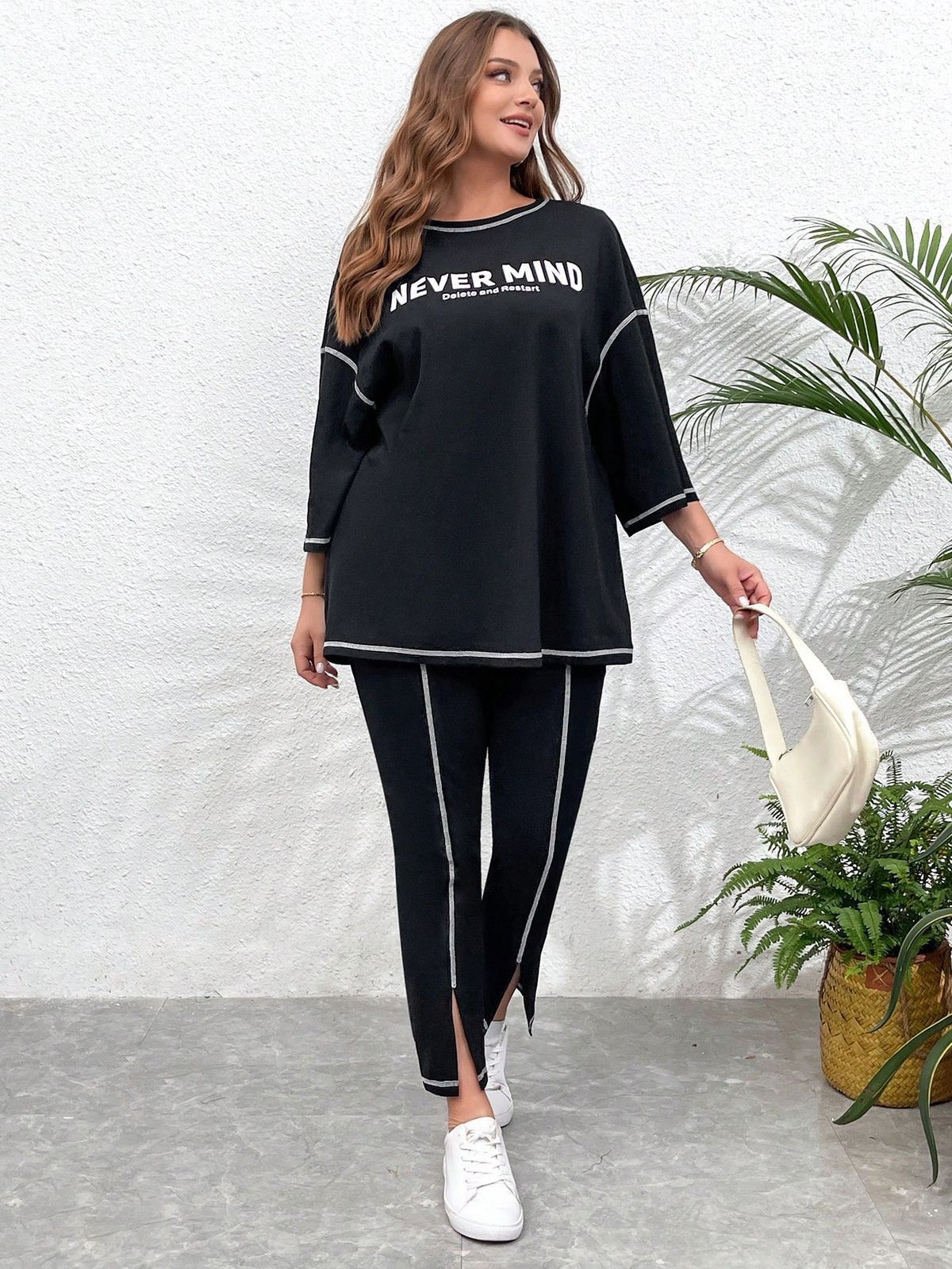 Never Mind Printed Track Suit